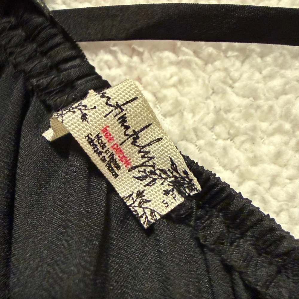 Free People Intimately Good Company Slip Mini Dress in Black - Picture 10 of 12